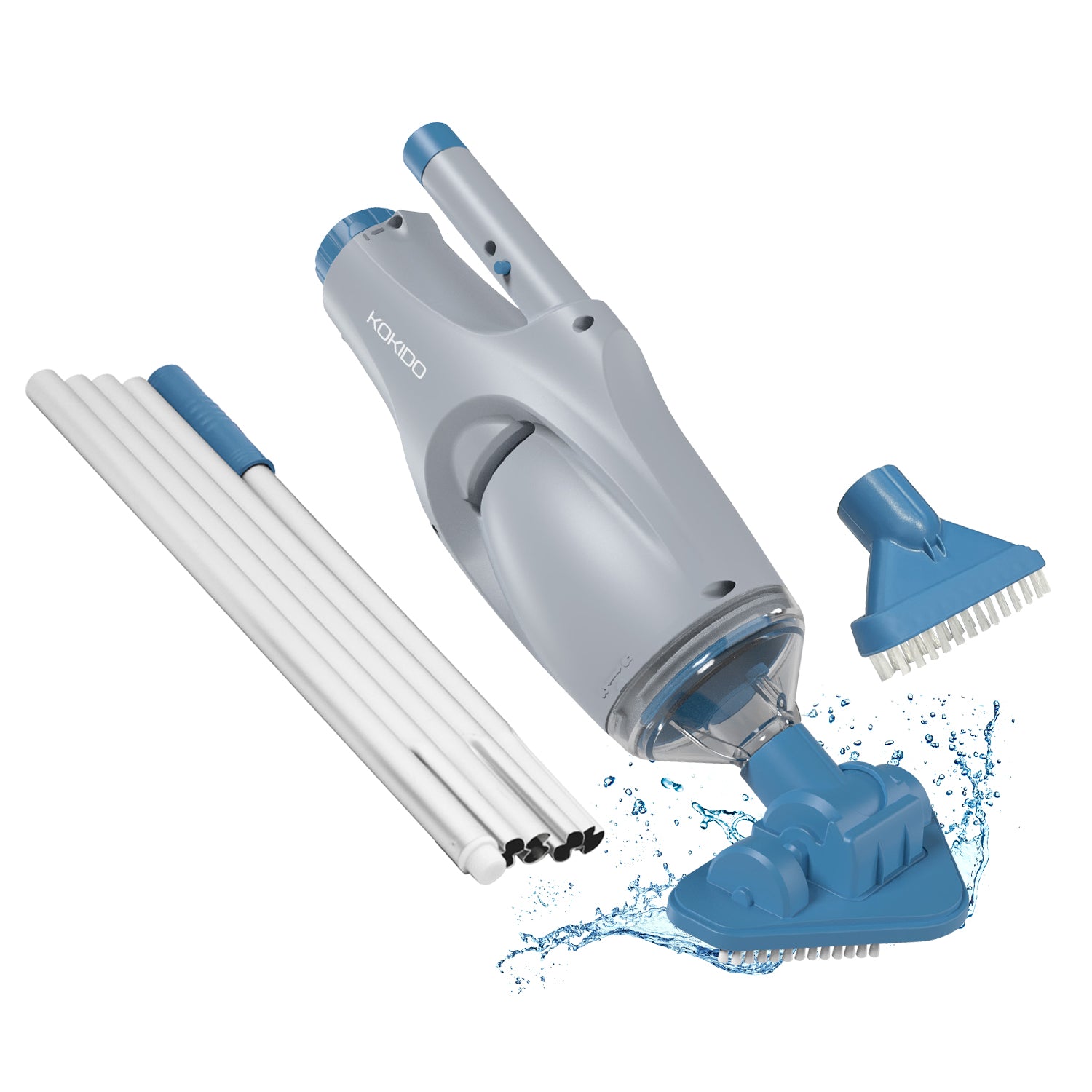 XTROVAC 110 (2025 Upgrade) Rechargeable Cordless Pool Vacuum