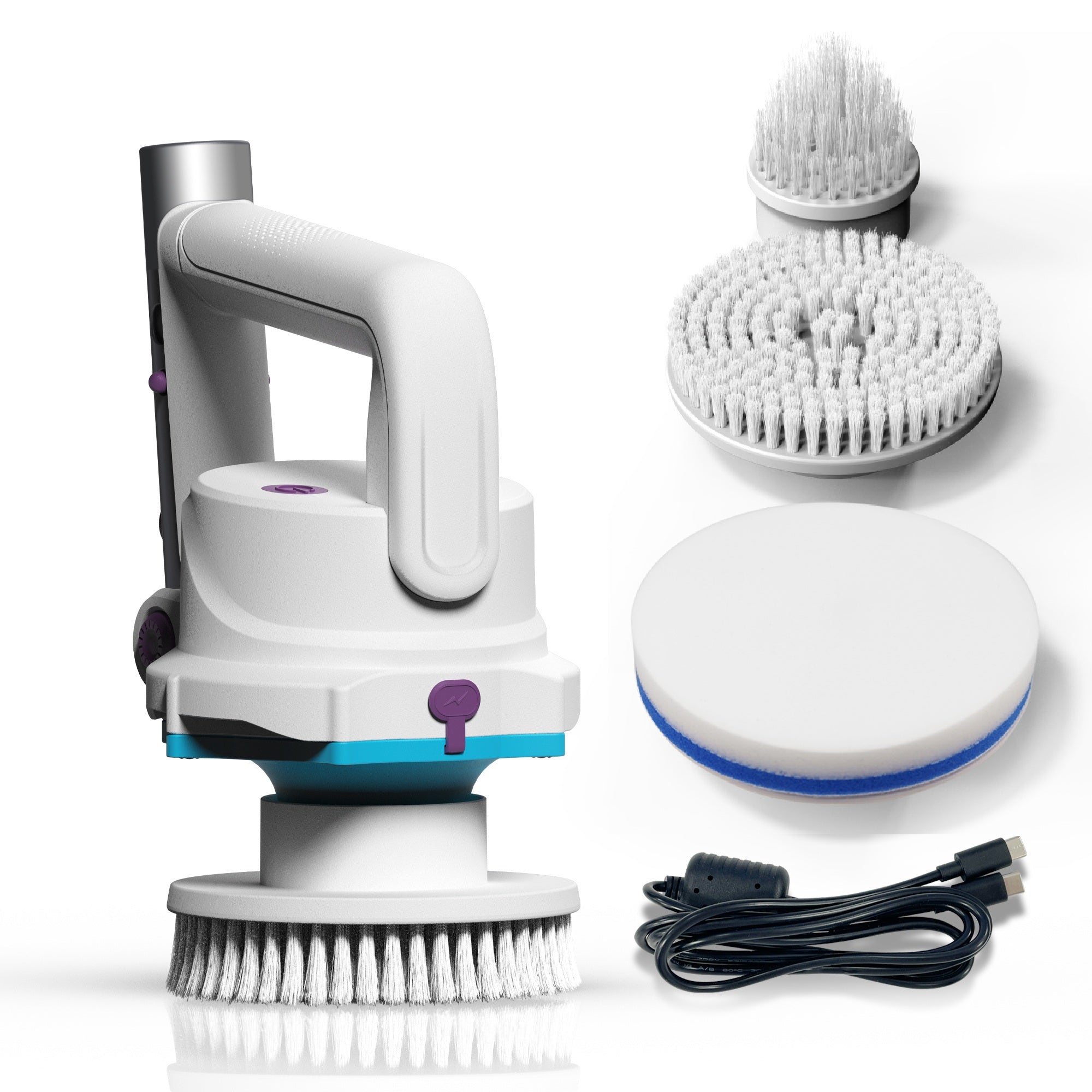 XTROBRUSH 100 Rechargeable 3-in-1 Compact Electric Pool Scrubber