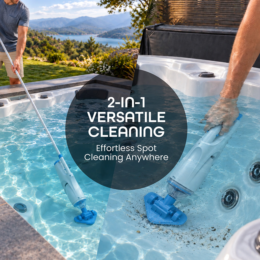KOKIDO XTROVAC 110 Rechargeable Cordless Spa and Hot Tub Vacuum