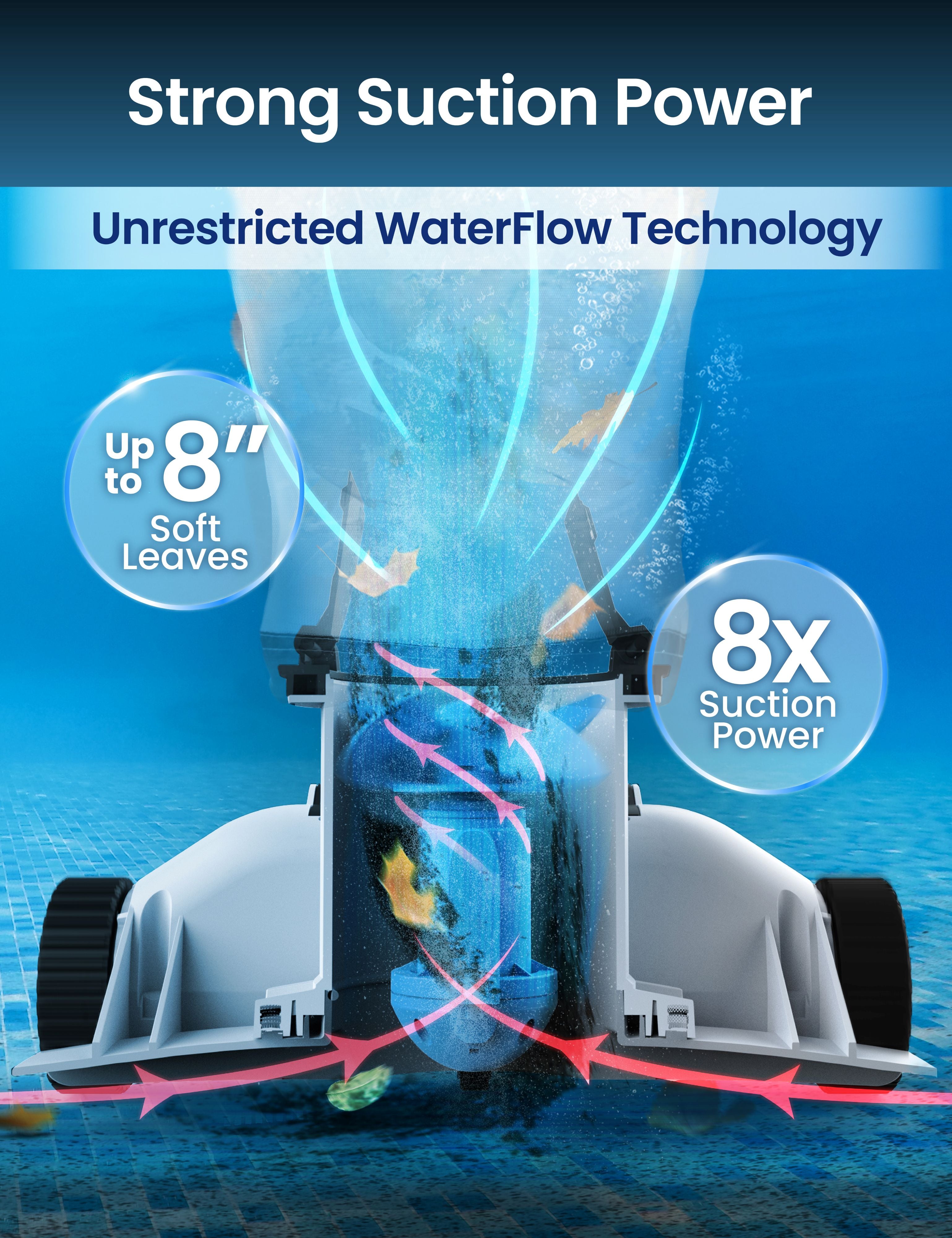 XTROJET 620 Cordless Automatic Pool Leaf Vacuum (2026 NEW)