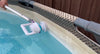 Electric pool brush scrubber for aboveground pools, inground pools, spas, and hot tubs